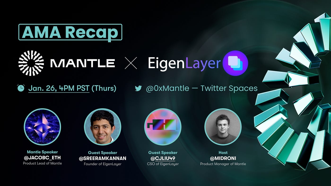 Mantle x EigenLayer — AMA Recap