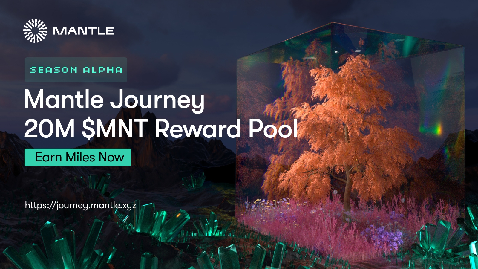 Mantle Journey: Create Your Profile to Access the Season Alpha 20M $MNT Reward Pool 