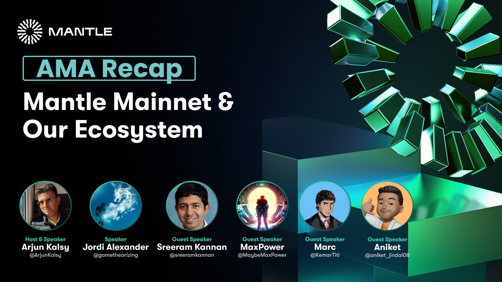The Arrival of Mantle Mainnet & Our Ecosystem — AMA Recap