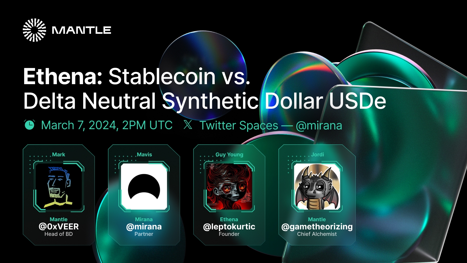 Ethena: Delta Neutral Synthetic Dollar USDe | AMA Recap 